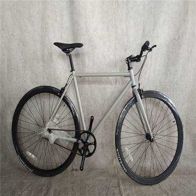 160 kg Capacità di carico Grigio Colore classico Single Speed Fixie Fixed Gear Bike 1.6m Lunghezza