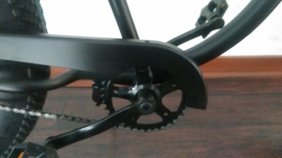 26&quot; Fat Bike con sella in pelle e telaio in alluminio Il tuo compagno ideale all'aria aperta