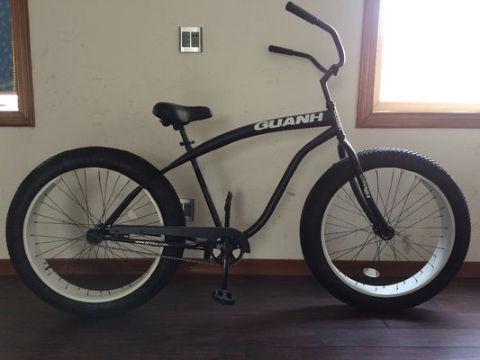 Beach Cruiser Style Fat Tire Bike con pneumatici 26*4.0 e materiale di forcella in acciaio