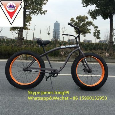 Fat Beach Cruiser Bike con pneumatici da neve da 26 pollici e telaio in lega di alluminio nel 2015