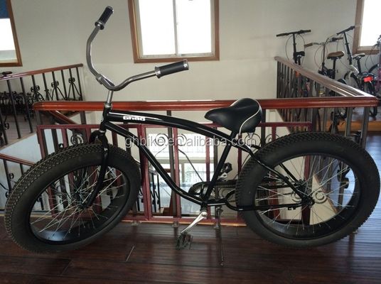 Fat Beach Cruiser Bike con pneumatici da neve da 26 pollici e telaio in lega di alluminio nel 2015