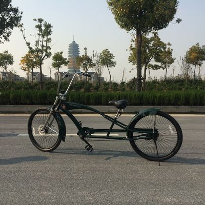 26&quot; Hi-Ten Steel Frame Adulto Beach Cruiser Elicottero Bici 17KG Peso lordo 3,0 pneumatici