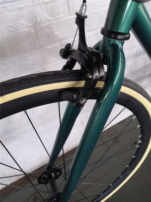 Bicicletta a doppio V freno 700c Bullhorn Maniglia Bar Fixed Gear per adulti Retro Vintage Classic