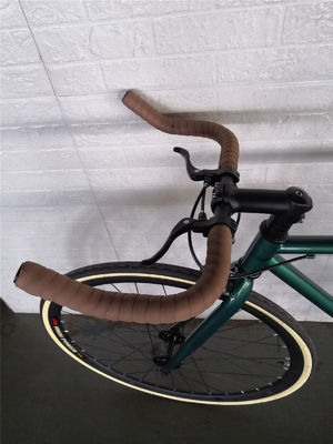 Bicicletta a doppio V freno 700c Bullhorn Maniglia Bar Fixed Gear per adulti Retro Vintage Classic
