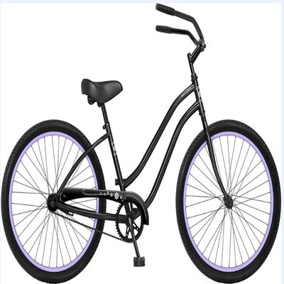 KMC Catena Nero Colore Urbano Donna Single Speed Donne Beach Cruiser Bicicleta per gite rilassanti