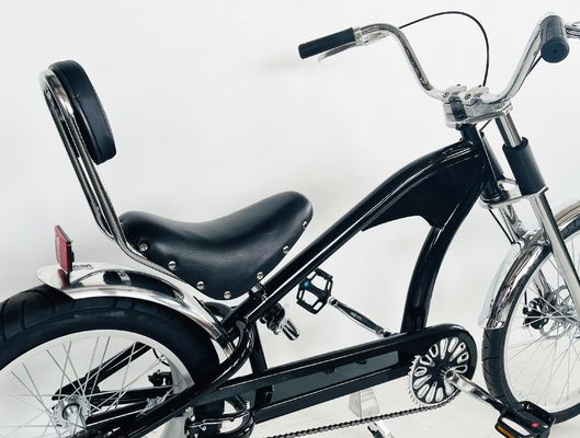 Peso lordo 25.0 KG 24-20 &quot;Single Speed Adult Chopper Bike con forchetta in acciaio da OEM