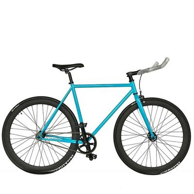 Bicicletta con telaio in acciaio Hi-Ten a velocità fissa per il mercato americano
