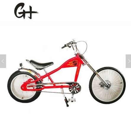 Materiale di forcella alluminio G24&quot;-20&quot; Single Speed OEM/ODM Made in Big Adult CE Chopper Bike