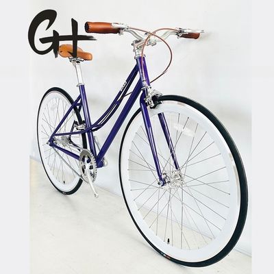 City bike a scatto fisso con passo singolo personalizzato 700C Lady Women Gril CE USA
