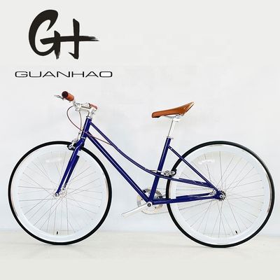 City bike a scatto fisso con passo singolo personalizzato 700C Lady Women Gril CE USA