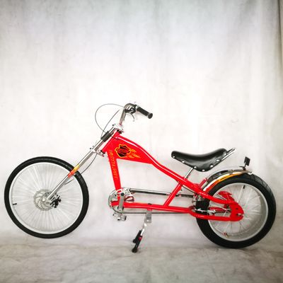 24&quot; V freno/disco freni 4.0 pneumatici single speed chopper bicicletta per il mercato americano