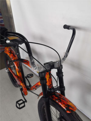 15kg Fat Tire City Bike Inner 3 Speed 3,0&quot; Vintage Adulti Beach Cruiser Bike 24 Inch