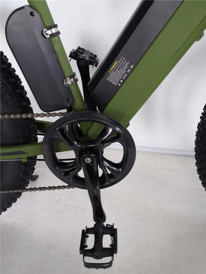 16.7 Ah Capacità della batteria Bicicletta elettrica da montagna per adulti 26 pollici di gomma grassa Ebike