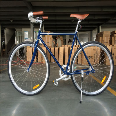 Lasco Adult Mens Single Speed Retro Bike Vintage 4130 City Bikes Ibridi Bicicromoli 700*25C