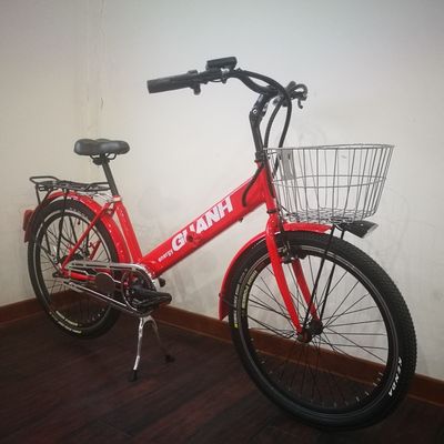 36V 9Ah 250W Torque 80-90 Nm 25KM/H Hi-Ten Steel Electric Cargo Bike per la consegna di cibo
