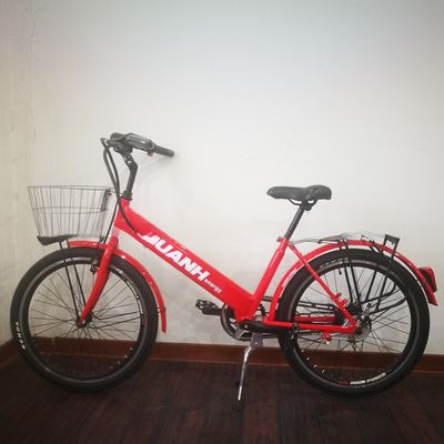 36V 9Ah 250W Torque 80-90 Nm 25KM/H Hi-Ten Steel Electric Cargo Bike per la consegna di cibo