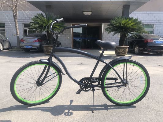 Cornice in acciaio da 26 pollici Cornice rigida 3 velocità Bici da spiaggia da crociera per adulti Uomini e donne