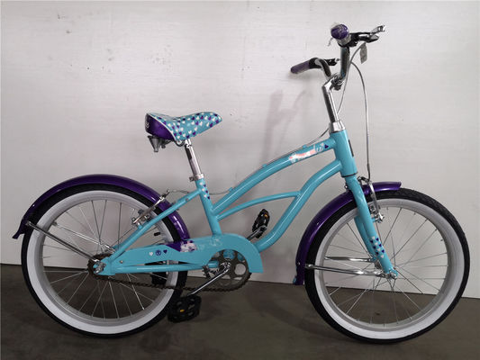 Jetta Pink Girls 20&quot; Beach Cruiser Bike Peso lordo 11kg Peso leggero e resistente 9kg