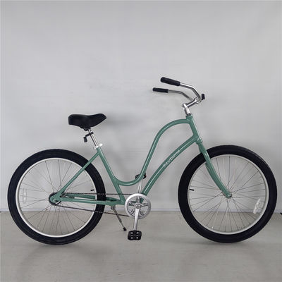 26 pollici passo attraverso la bicicletta Beach Cruiser con telaio in lega di alluminio e single gear