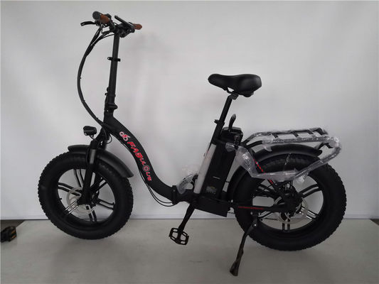20 pollici gomma grassa ebike più potente rosso colore pieghevole bicicletta elettrica con fusto in lega