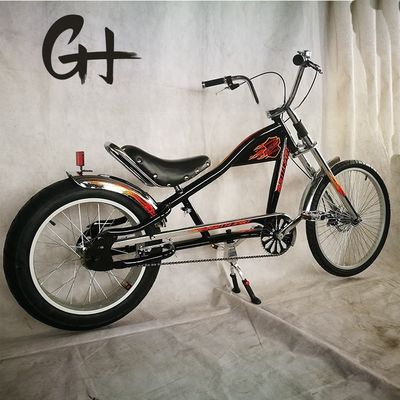 25.0 KG Peso lordo 24&quot;-20&quot; Single Speed OEM/ODM Chopper Bike per grandi adulti Made