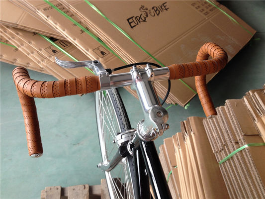 Vintage Fixed Gear Bike Bicicletta per adulti di corsa su strada 2023 Wellgo Pedal Lasco Crank Set