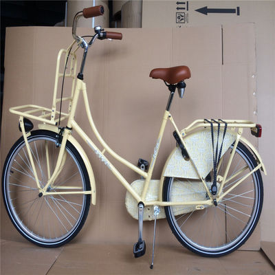 Bici olandese a velocità singola con catena KMC da 28 pollici, classica bici da città retrò Lady Holland