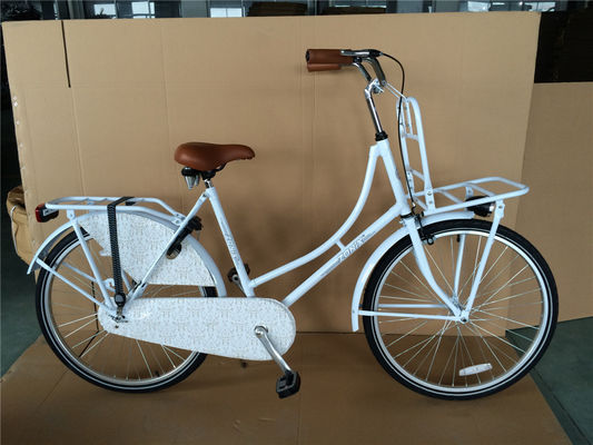 Bici olandese a velocità singola con catena KMC da 28 pollici, classica bici da città retrò Lady Holland