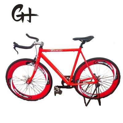 Cornice in alluminio 700C OEM Flip-Flop Single Speed Red Road Handlebar Fixie Gear Bicicleta