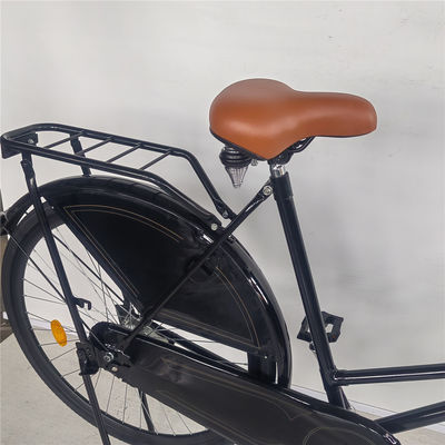 Single Speed 28 Inch Vintage Classic Black Lady Oma Holland City Cruiser Dutch Bike Bicicletta per donne