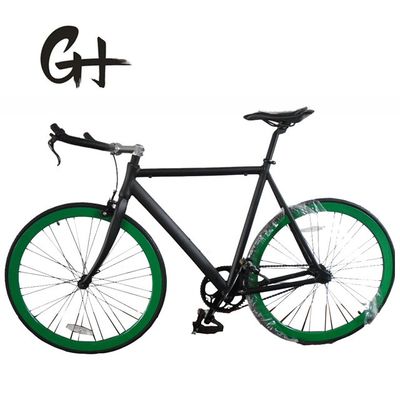 USA CE Track Fixie Bicycle 700C Frame in alluminio OEM Single Speed con tronco in lega di alluminio
