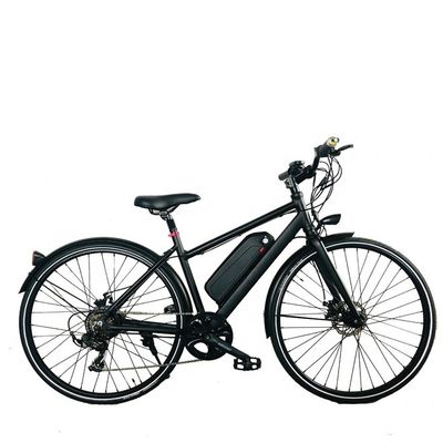 26" Motore a mozzo posteriore 24V 250W 14AH Batteria al litio Cornice in alluminio Shimano 7 velocità City Lady Bike elettrica