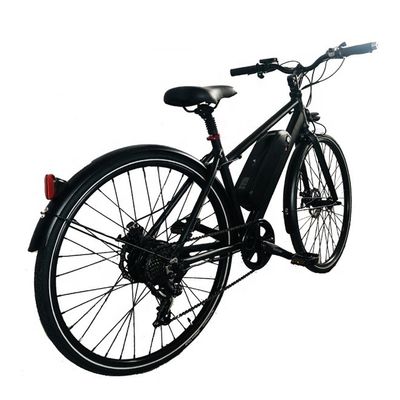 26" Motore a mozzo posteriore 24V 250W 14AH Batteria al litio Cornice in alluminio Shimano 7 velocità City Lady Bike elettrica