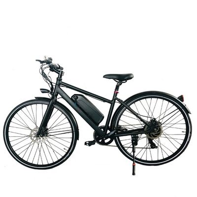 26" Motore a mozzo posteriore 24V 250W 14AH Batteria al litio Cornice in alluminio Shimano 7 velocità City Lady Bike elettrica
