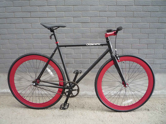 700c Bicicletta a marcia fissa con telaio rigido, tipo ammortizzatore non posteriore e cerchiera in alluminio