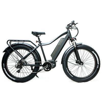 Larghezza del pneumatico 26*4&quot; 7 velocità Fat Snow Tire Bicicletta elettrica da montagna con motore medio Bafang