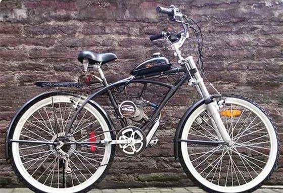 Bicicletta elettrica Beach Cruiser con motore da 50cc 2015 Modello telaio in acciaio elettrico incluso
