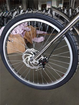 Motocicletta per uomini da 20-24 pollici con sospensione a forcella e opzioni personalizzabili