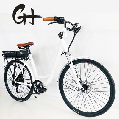 500W/48V/14Ah Racco posteriore batteria al litio City Bike elettrica per donne Lady 35KM/H