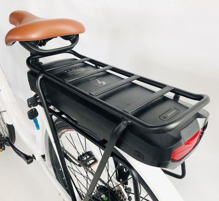 500W/48V/14Ah Racco posteriore batteria al litio City Bike elettrica per donne Lady 35KM/H