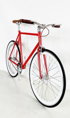 CE certificato 700C 4130 CR-MO Cornice in acciaio Bicicletta a marcia fissa con sistema di frenatura a calibro