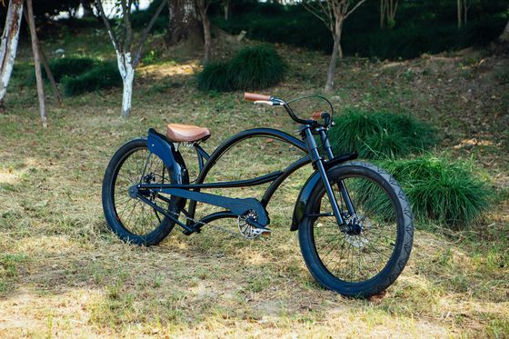 Cerchiera in alluminio 24&quot;x3.0 CE American Long Hi-Ten Steel Frame Chopper Beach Cruiser Bicicleta