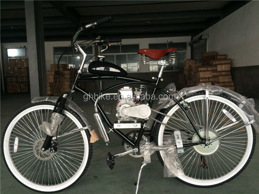 Motore a 4 tempi Motor Cruiser Bicicletta Bicicletta a gas con seggiolino in lega Max. Velocità 40km/h
