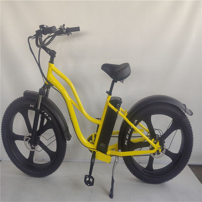 Motore Bafang da 26 pollici 750W 48V 5 Spokes Step Through Big Tires Fat Tire Bici elettrici