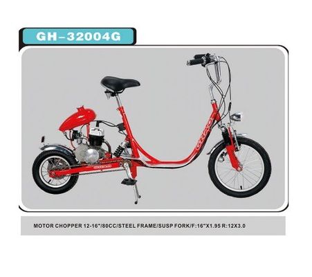 Popular WHOLE RED MOTOR Chopper Bici 20-24&quot; con telaio in acciaio