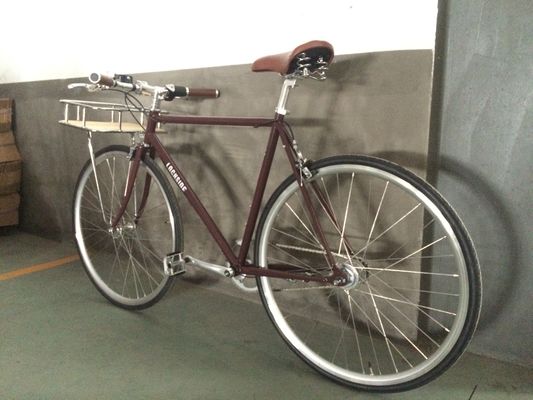 Calciatore Freno 700C OEM Colore Logo CE Racco anteriore Classico Sturmey Archer Inner 3S Vintage Uomini City Bike