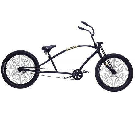 Fork Materiale Acciaio 24' 'Uomini Popolare Long Frame Beach Cruiser Bike Chopper Bike Stretch Bike