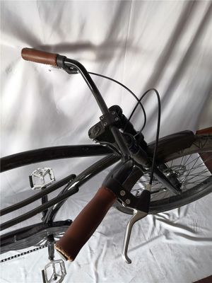 Fat Tire 26&quot; Beach Cruiser Bike estesa con telaio in acciaio e tecnologia dei freni a disco