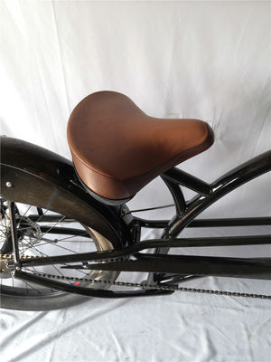 Fat Tire 26&quot; Beach Cruiser Bike estesa con telaio in acciaio e tecnologia dei freni a disco
