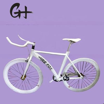 ODM Logo OEM Colore 700C Single Speed Track Bike con telaio e forcella in alluminio leggero
